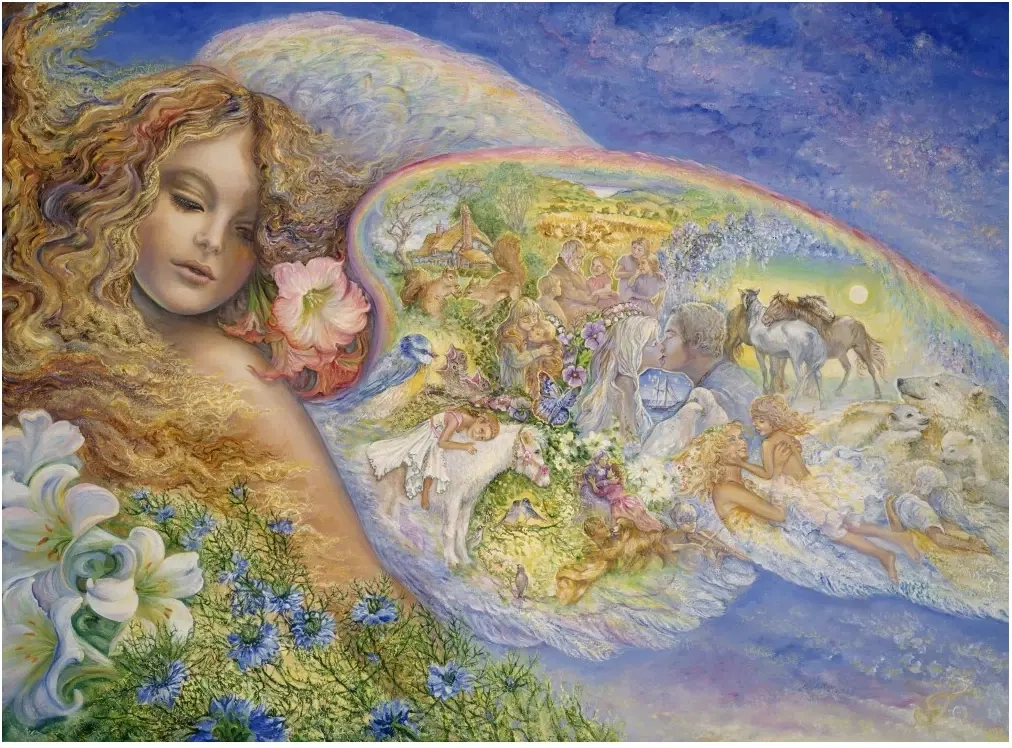 Josephine Wall - Wings of Love (2000 Teile)