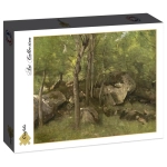 Jean-Baptiste-Camille Corot: Rocks in the Forest of Fontainebleau, 1860-1865 (2000 Teile)