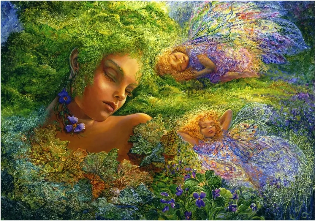 Josephine Wall - Moss Maiden (1000 Teile)