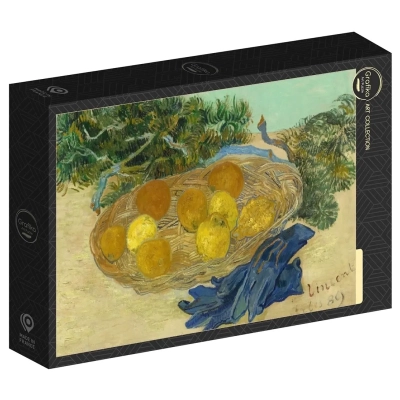 Van Gogh Vincent - Still Life of Oranges and Lemons with Blue Gloves, 1889
