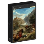 Eugène Delacroix: Arabs Skirmishing in the Mountains, 1863