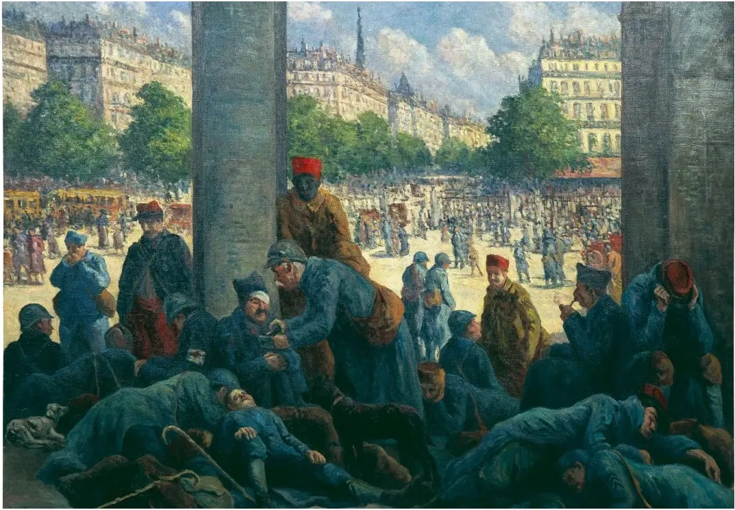 Maximilien Luce - Gare de l'Est, 1917