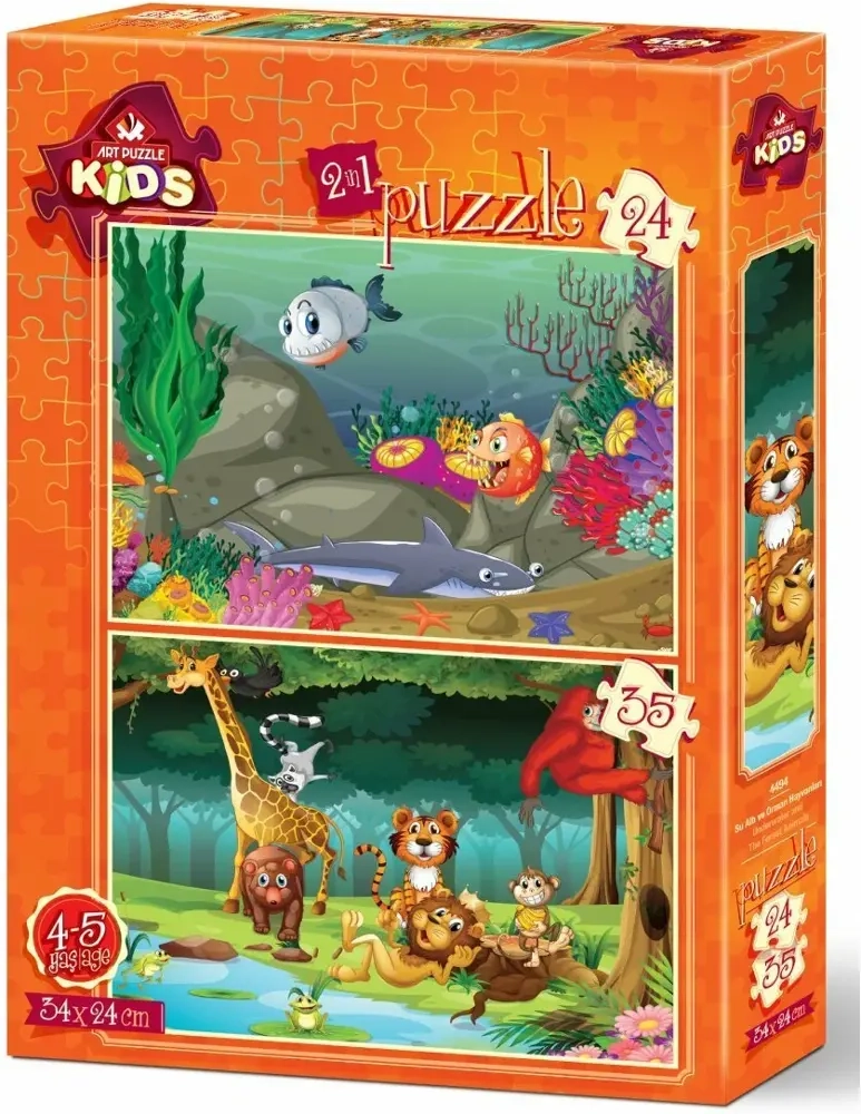2 Puzzles - Wildlife