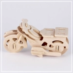 Motorrad - 3D Holzpuzzle