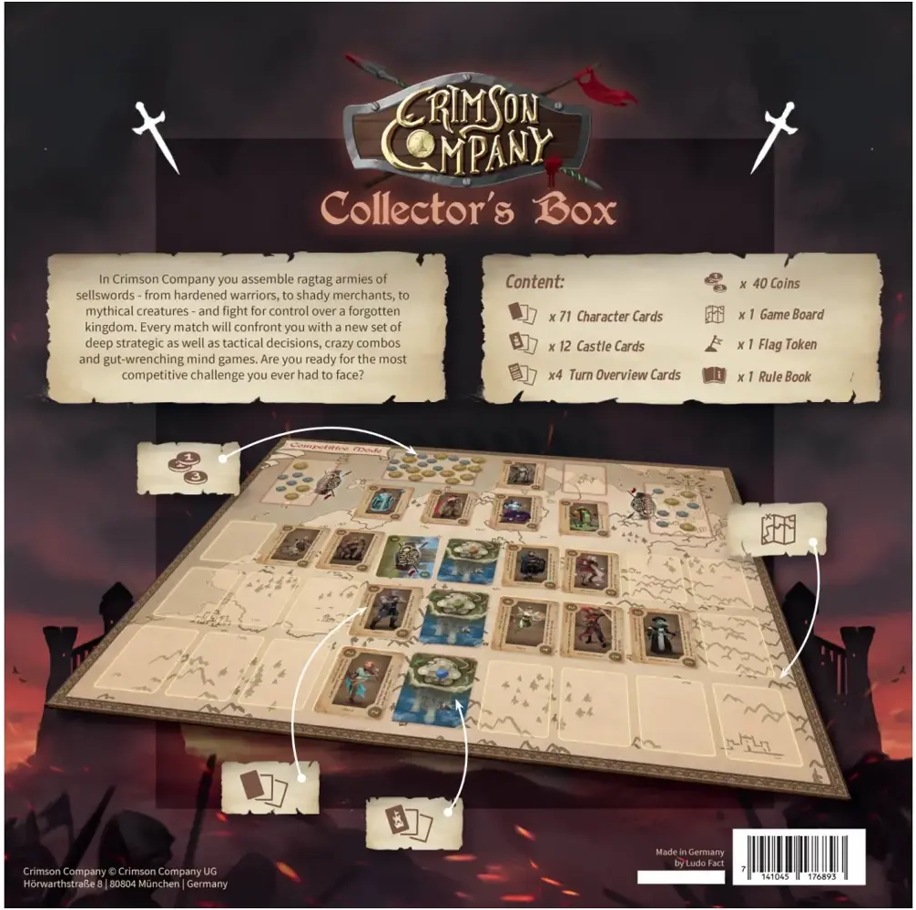 Crimson Company Collector's Box - EN
