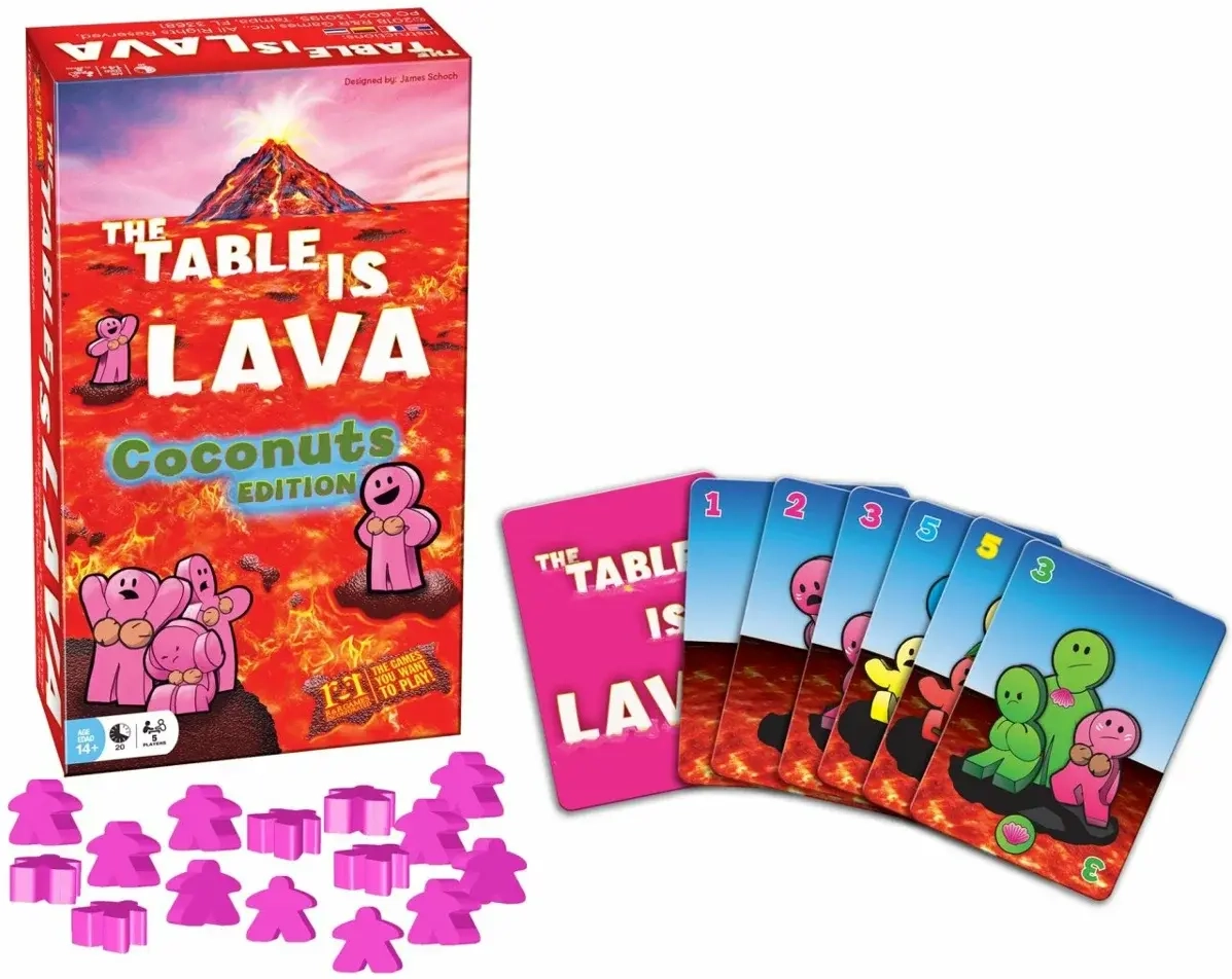 The Table is Lava - Coconuts Edition - 5. Spieler Erweiterung - DE/FR/EN