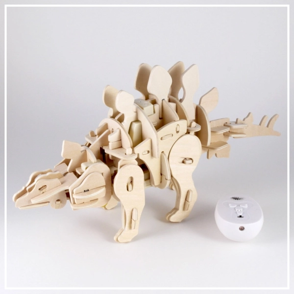 Stegosaurus - 3D Holzpuzzle