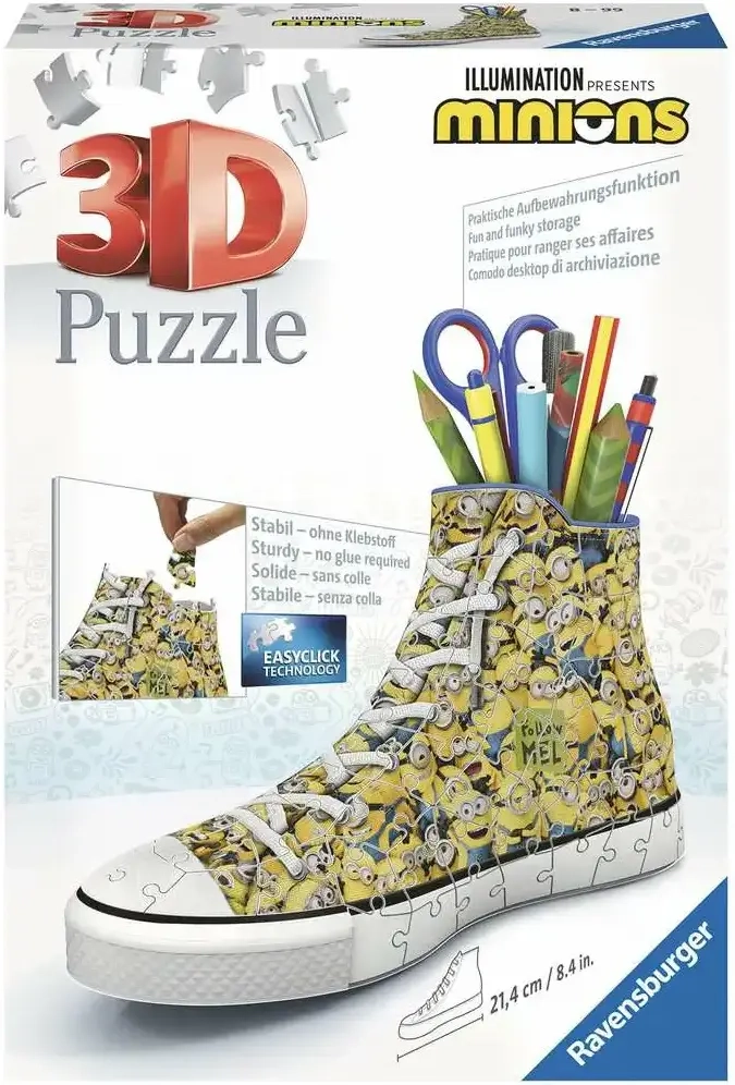 Puzzle 3D Sneaker Minions