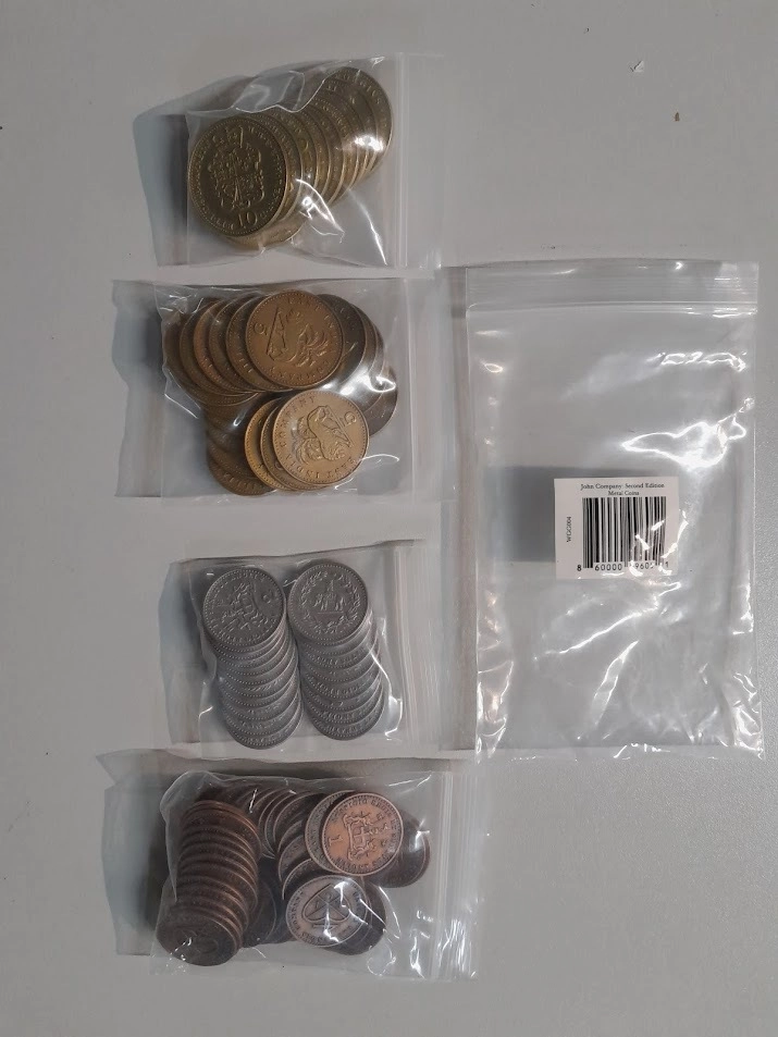 John Company Second Edition Metal Coins Reprint (Münzen)