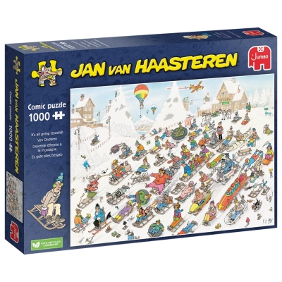 Es geht alles bergab - Jan van Haasteren
