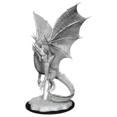 D&D Nolzur's Marvelous Miniatures - Young Silver Dragon