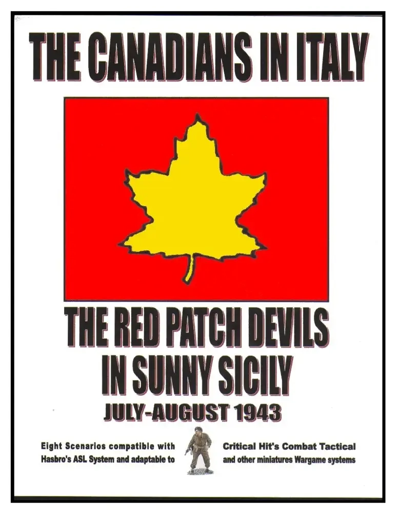 ASL Canadians in Italy Red Patch Devils in Sunny Sicily - EN