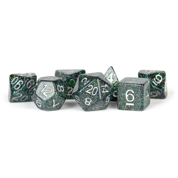 16mm Resin Poly Dice Set: Astro Mica