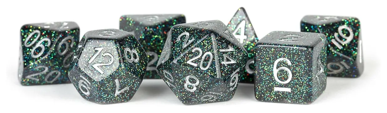 16mm Resin Poly Dice Set: Astro Mica