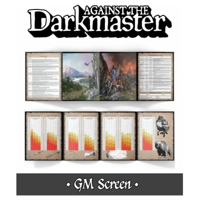 Against the Darkmaster RPG GM Screen and Book - EN