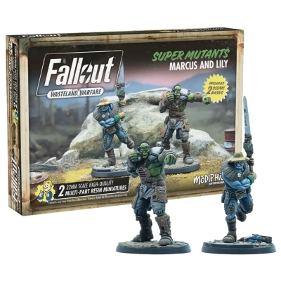 Fallout: Wasteland Warfare - Super Mutants: Marcus and Lily - EN