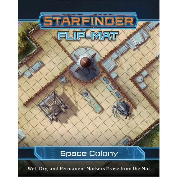 Starfinder Flip-Mat: Space Colony - EN