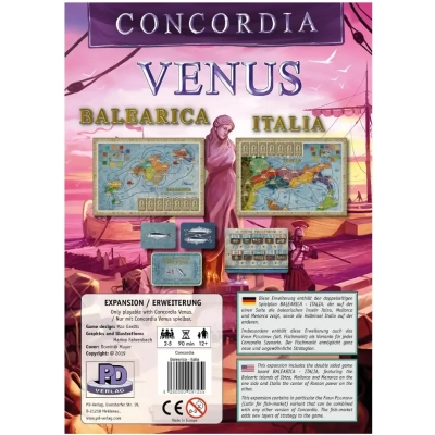 Concordia Venus: Balearica - Italia - Erweiterung