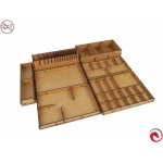 e-Raptor - Sortiereinsatz für Sword & Sorcery + Erweiterung aus Holz