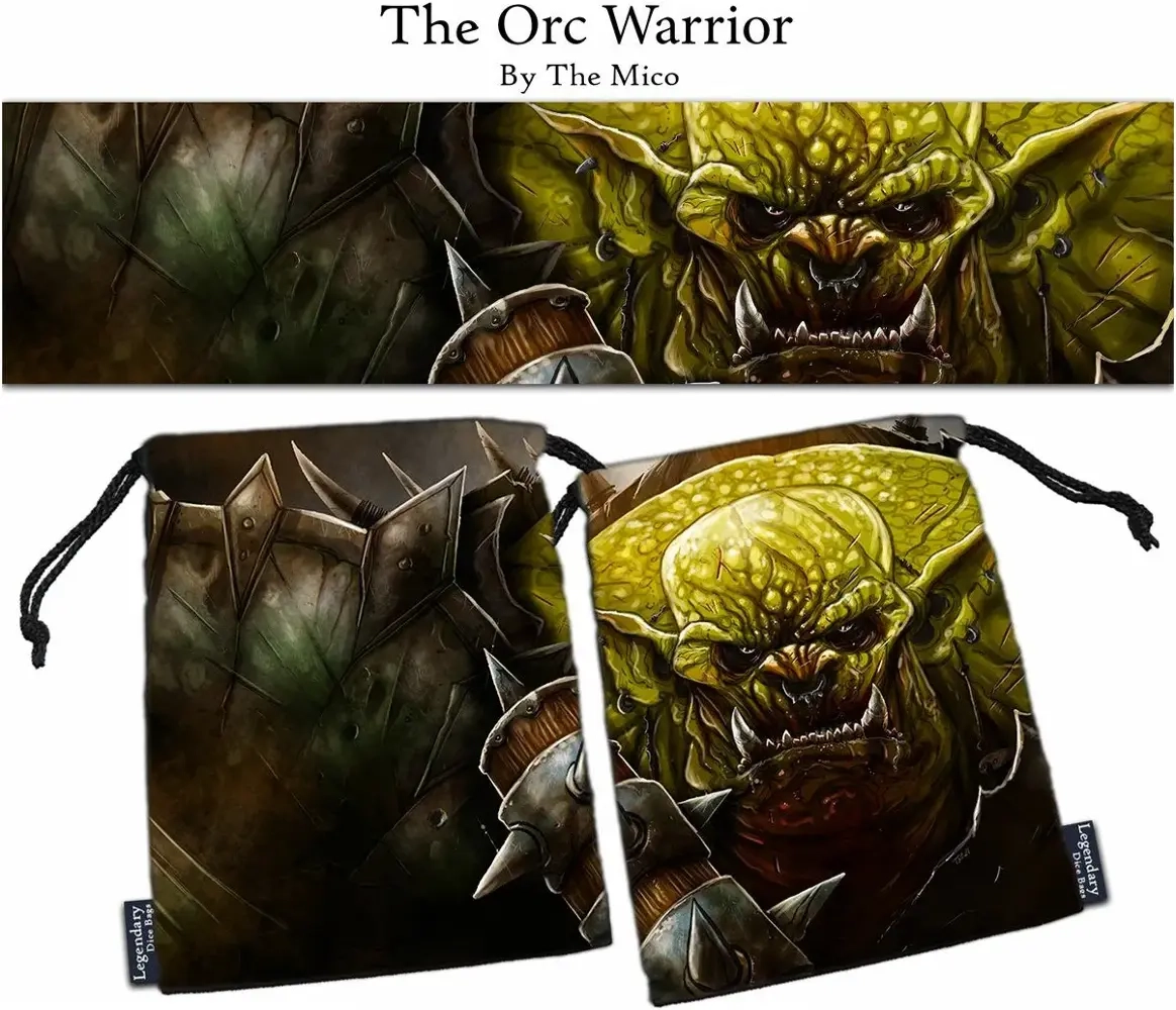The Orc Warrior XL Legendary Dice Bag