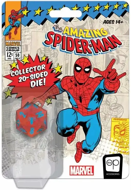 Marvel Spider-Man 36mm 20 Sided Dice