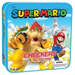 Super Mario Brettspiel Dame & Tic-Tac-Toe Mario vs. Bowser Collector's Game