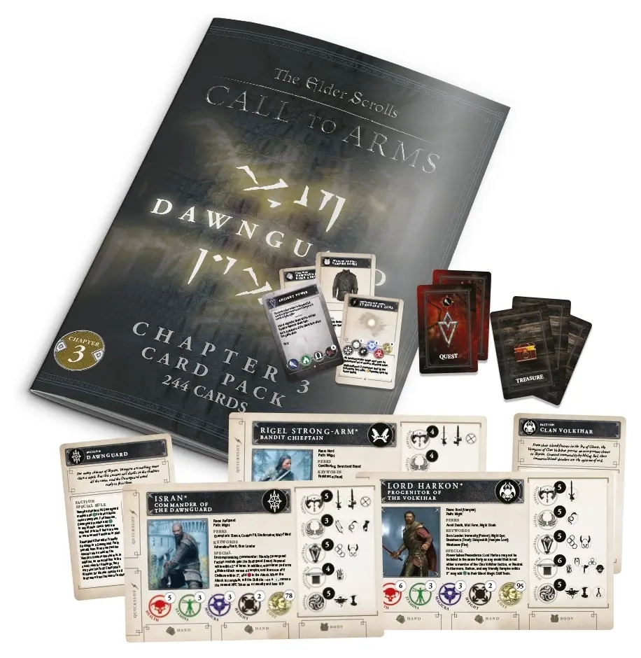 The Elder Scrolls Call To Arms Chapter 3 Card Pack Dawnguard - Expansion - EN