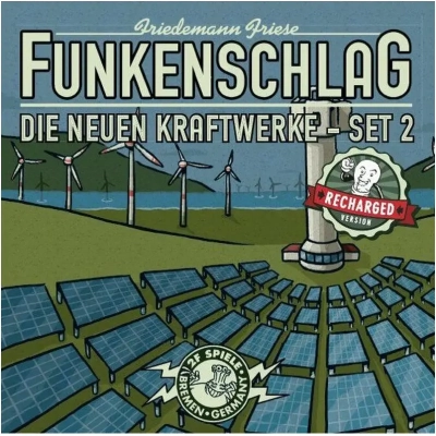 Funkenschlag Erweiterung 14 (Recharged Version) - Die neuen Kraftwerke - Set 2
