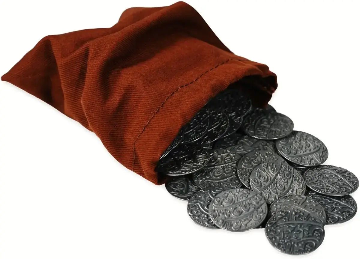Pax Pamir Second Edition Metal Coins & Cloth Bag