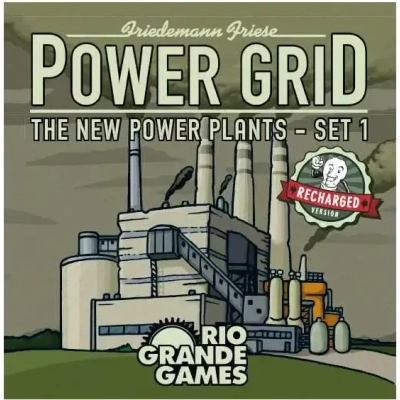 Power Grid Recharged: New Power Plants Set 1 - EN - Expansion