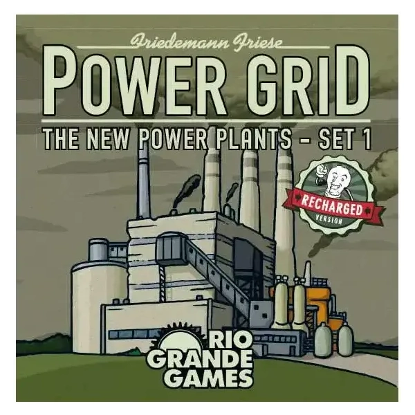 Power Grid Recharged: New Power Plants Set 1 - EN - Expansion