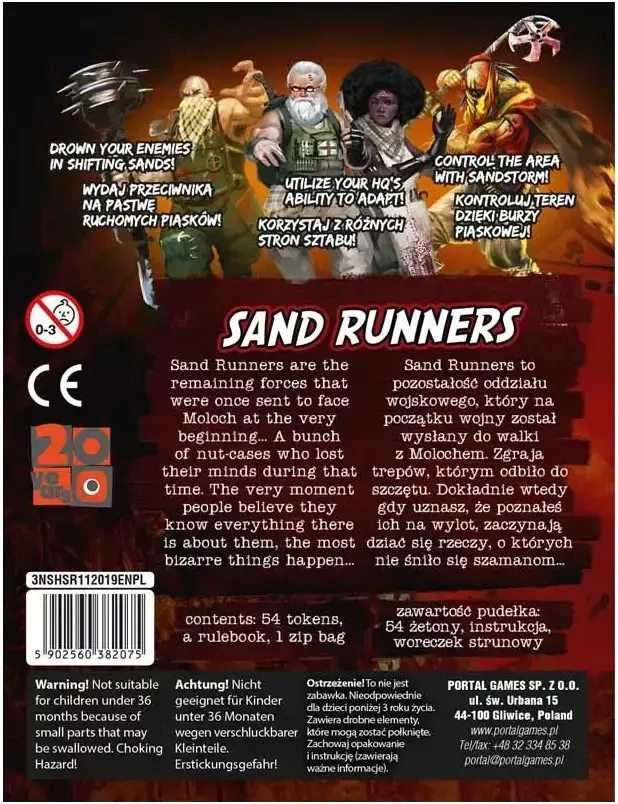 Neuroshima Hex 3.0 - Sand Runners - Erweiterung
