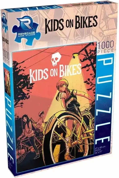 Jigsaw Puzzle Kids on Bikes