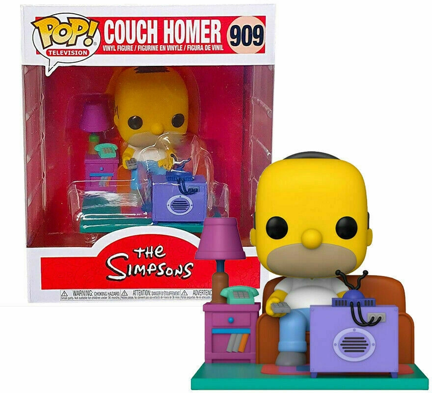 Funko POP! Deluxe Simpsons - Homer Watching TV Vinyl Figure