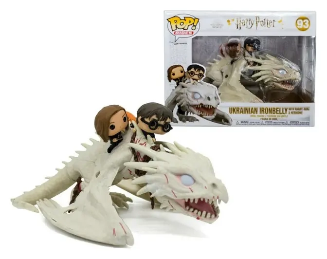 Funko POP! HArry Potter - Dragon w/ Harry, Ron, & Hermione Vinyl Figure
