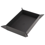 Magnetic Dice Tray Rectangular Black/Gray