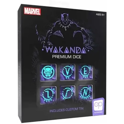 Marvel Black Panther Premium Dice Set (Würfel)