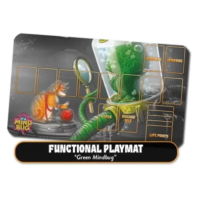 Mindbug Functional Playmat Green