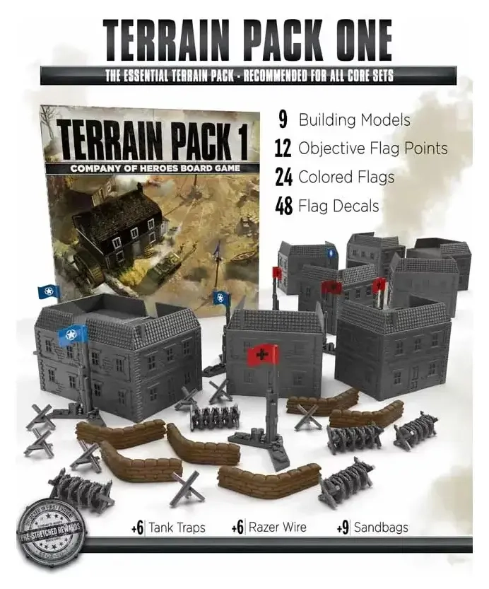 Company of Heroes: 2nd Edition: Terrain Pack 1 - EN
