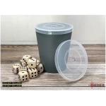 Clear Plastic Dice Cup Lid (Deckel zu Chessex "Flexible" Würfelbecher)