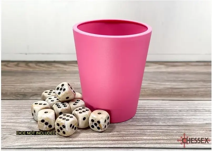 Flexible Dice Cup Pink