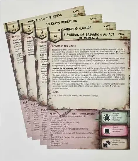 Perdition's Mouth: Abyssal Rift - Scenario Pack - EN