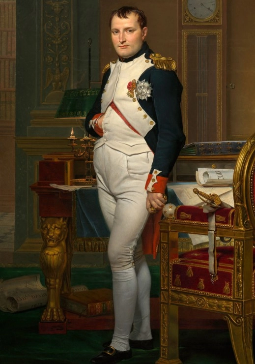 The Emperor Napoleon in his study at the Tuileries - Jacques-Louis David
