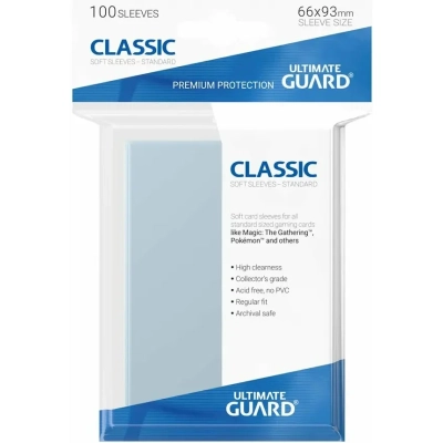 Classic Soft Sleeves Standardgrösse Transparent (100)
