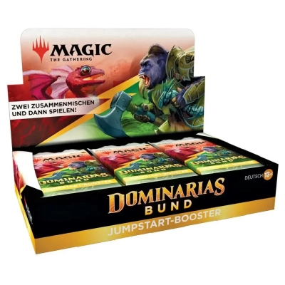 Magic the Gathering Dominarias Bund Jumpstart-Booster Display (18) - DE