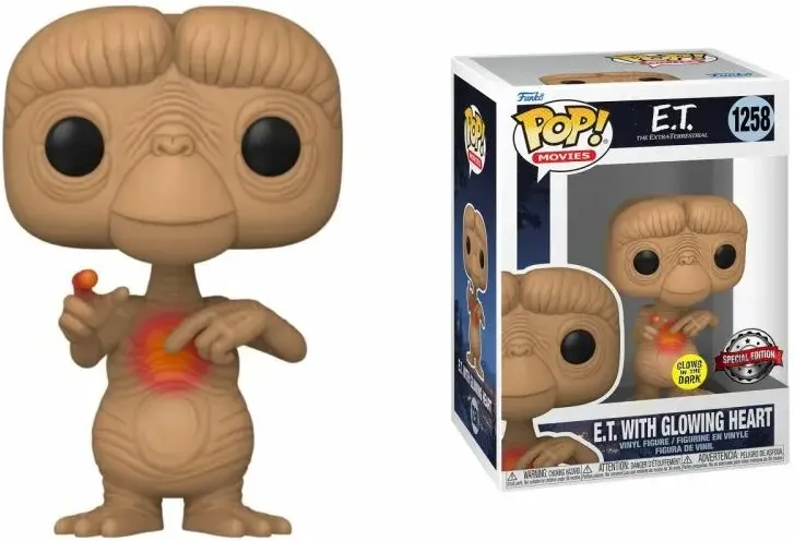 POP - E.T. 40th Anniv. - E.T. with Glowing Heart