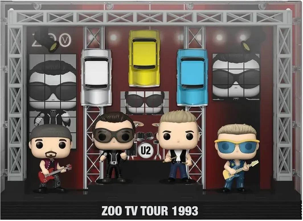 POP Moments Deluxe - U2 Zoo TV Tour 1993 4er-P.