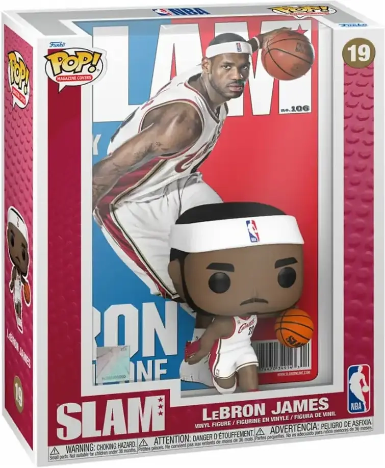Funko POP! NBA - Cover - LeBron James /Los Angeles Lakers