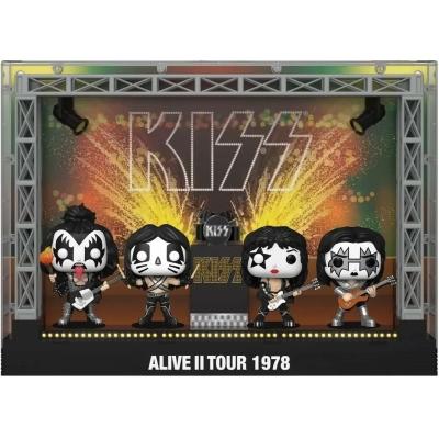 POP Moments Deluxe - Kiss Alive II Tour1978 - 4er