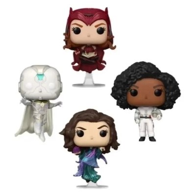Funko POP! - Movie - Wanda Vision 4er-Pack (Glows)